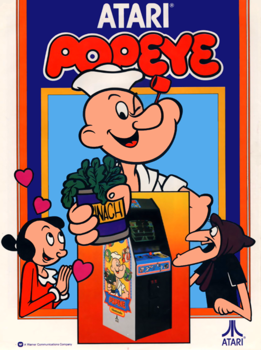 Popeye (bootleg) Arcade Game Cover